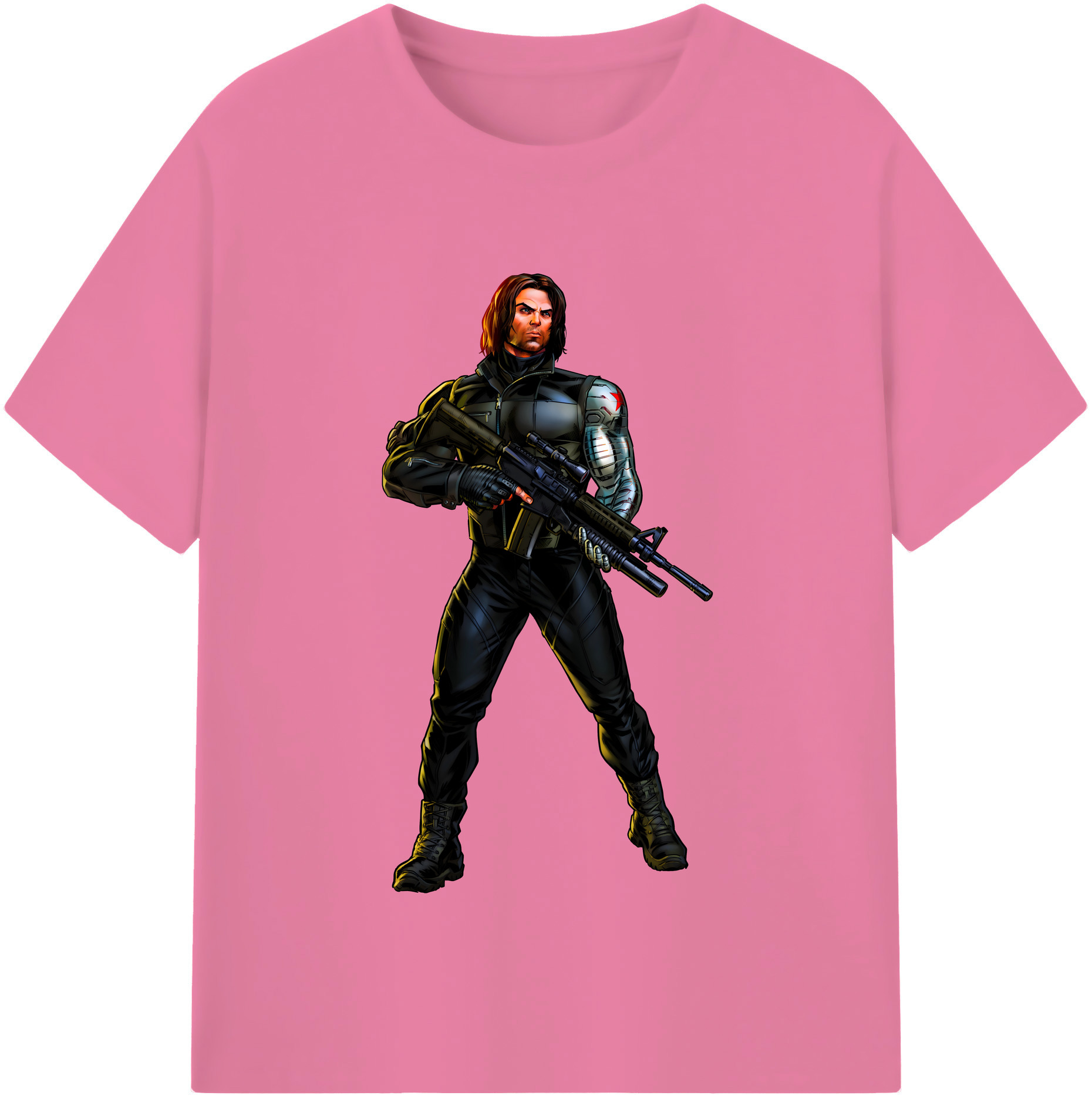 （画像用） アベンジャーズ The Avengers 綿100％半袖Tシャツ（フロントプリント）